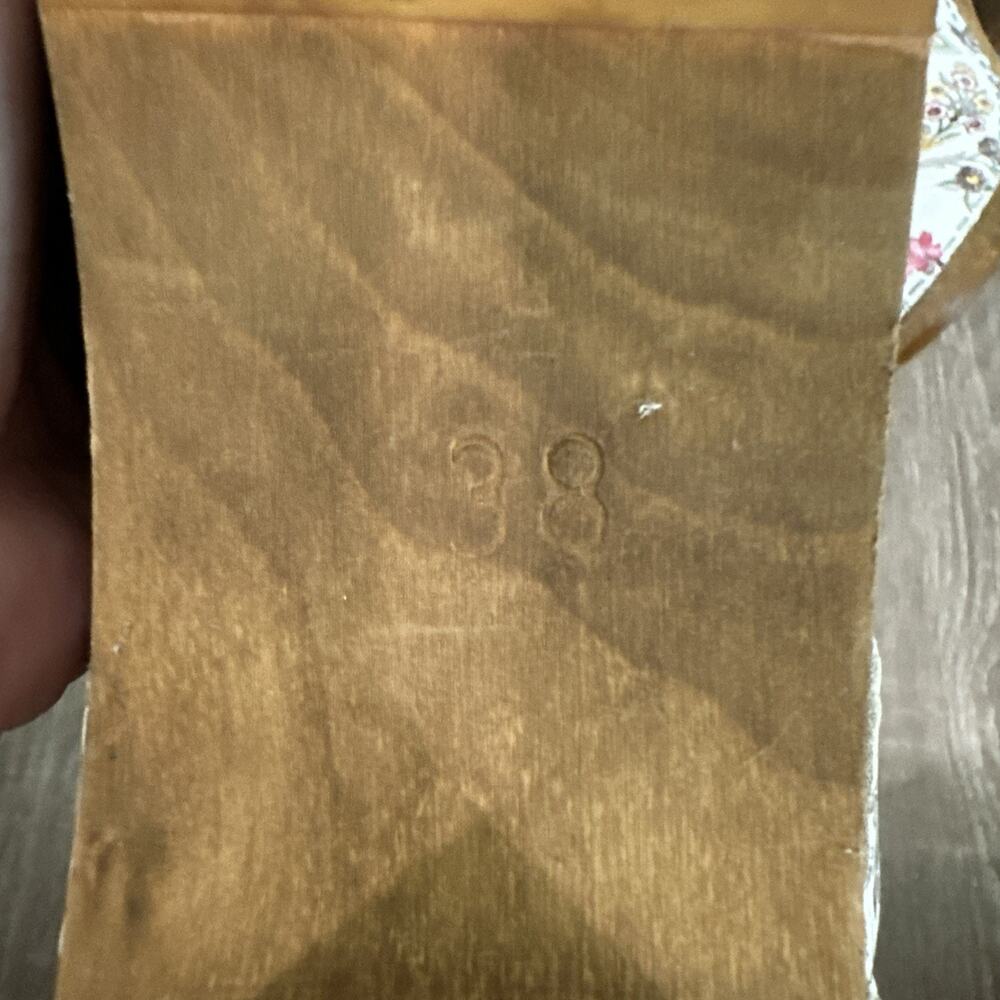 Sanita Flower Leather Danish Clogs Shoes‎ 38 - Picture 6 of 8